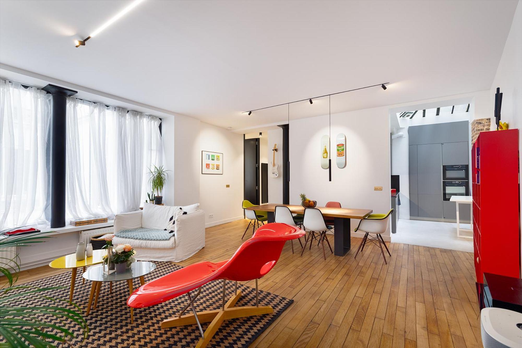 Luxueux Loft 3br Au Coeur Du Marais Appartement
